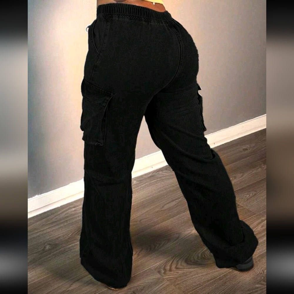 Black Cargo Pants